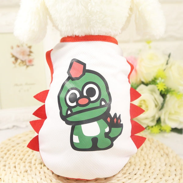 Cartoon Dog Clothes For Small Dogs